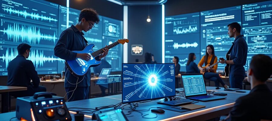 découvrez comment l'intelligence artificielle révolutionne la création de chansons en 2026, en apportant innovation et nouvelles possibilités aux artistes et producteurs.